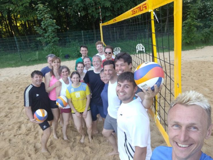 Die Volleyballer erhalten eine neue Netzanlage – Zeit für frischen Wind im Sand!